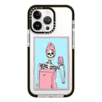 Simple Illustration Pattern Full Coverage Phone Case, For iPhone 14 Pro