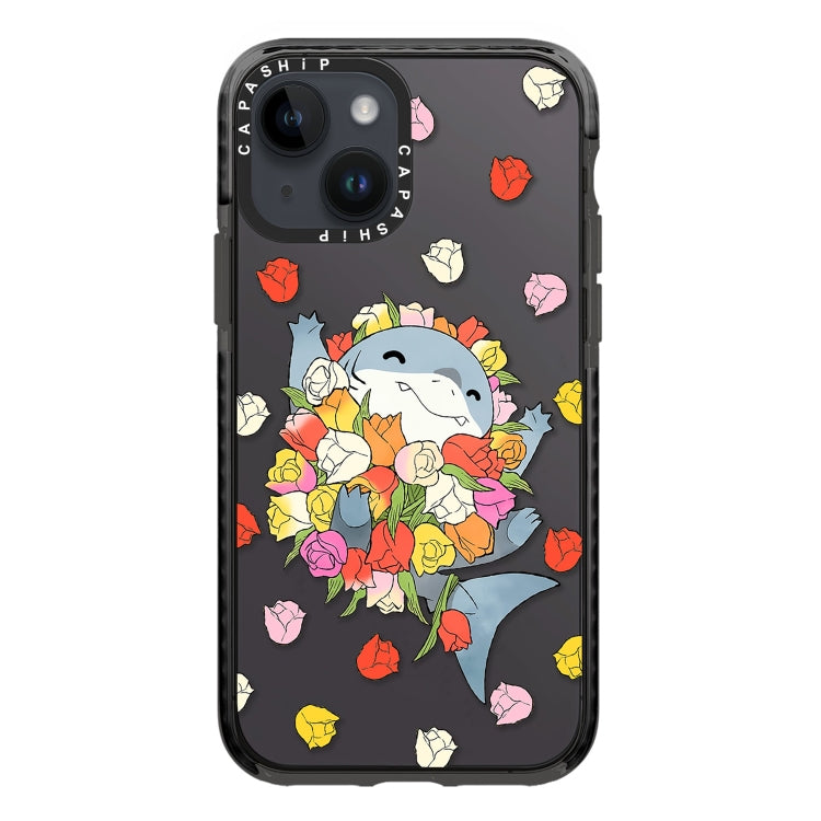 Simple Illustration Pattern Full Coverage Phone Case, For iPhone 15