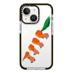 Simple Illustration Pattern Full Coverage Phone Case, For iPhone 15