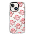 Simple Illustration Pattern Full Coverage Phone Case, For iPhone 15