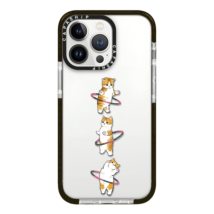 Simple Illustration Pattern Full Coverage Phone Case, For iPhone 15 Pro