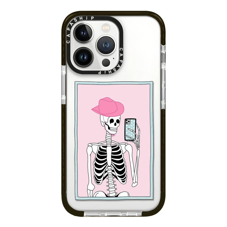 Simple Illustration Pattern Full Coverage Phone Case, For iPhone 15 Pro