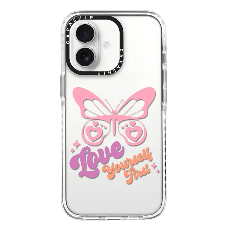 Simple Illustration Pattern Full Coverage Phone Case, For iPhone 16