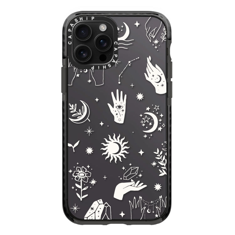 Simple Illustration Pattern Full Coverage Phone Case, For iPhone 16 Pro