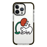 Simple Illustration Pattern Full Coverage Phone Case, For iPhone 16 Pro Max