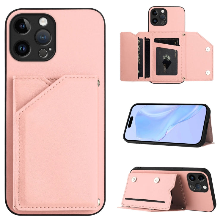 غطاء هاتف بملمس جلدي مع أربع فتحات للبطاقات وحزام معصم، لأجهزة iPhone 7 / 8 / SE 2020 2022، iPhone 13 Pro Max، iPhone 13 Pro، iPhone 13، iPhone 13 mini، iPhone 12، iPhone 12 Pro Max، iPhone 12 Pro
