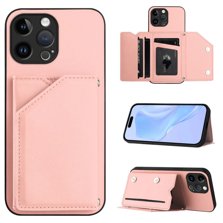 غطاء هاتف بملمس جلدي مع أربع فتحات للبطاقات وحزام معصم، لأجهزة iPhone 7 / 8 / SE 2020 2022، iPhone 13 Pro Max، iPhone 13 Pro، iPhone 13، iPhone 13 mini، iPhone 12، iPhone 12 Pro Max، iPhone 12 Pro