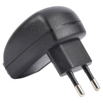 محول طاقة بمنفذ USB HYT-0500500EW 5 فولت 1 أمبير، 5 فولت 1 أمبير، قابس الاتحاد الأوروبي