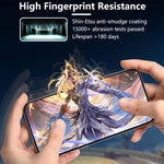 فيلم زجاج مقسى عالي الدقة 2.5D من سلسلة JOYROOM Knight بشاشة كاملة، لهواتف iPhone 17 Pro Max، iPhone 17 Pro، iPhone 17، iPhone Air، iPhone 15 Pro Max، iPhone 15 Pro