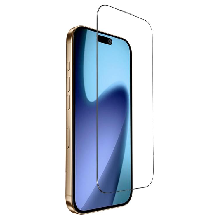 فيلم زجاج مقسى عالي الدقة 2.5D من سلسلة JOYROOM Knight بشاشة كاملة، لهواتف iPhone 17 Pro Max، iPhone 17 Pro، iPhone 17، iPhone Air، iPhone 15 Pro Max، iPhone 15 Pro