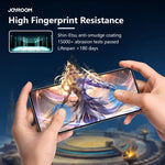 فيلم زجاج مقسى عالي الدقة 2.5D من سلسلة JOYROOM Knight بشاشة كاملة، لهواتف iPhone 17 Pro Max، iPhone 17 Pro، iPhone 17، iPhone Air، iPhone 15 Pro Max، iPhone 15 Pro