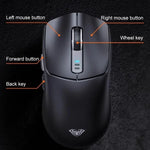 AULA SC580 فأرة ألعاب لاسلكية بثلاثة أوضاع سلكية/2.4G/بلوتوث بدقة 10000 DPI
