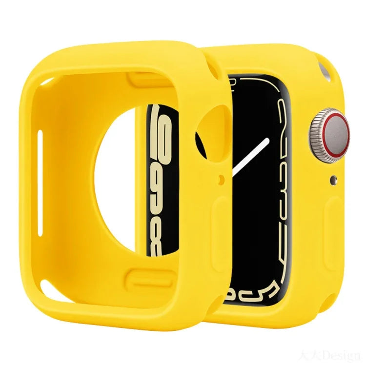 Candy Silicone Half Coverage Watch Case, For Apple Watch Series 41mm