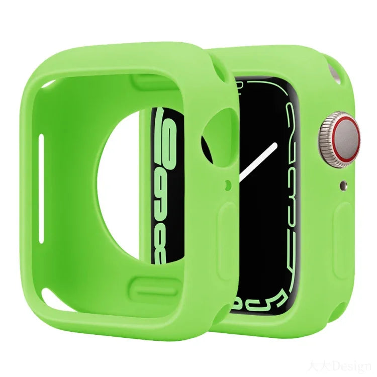 Candy Silicone Half Coverage Watch Case, For Apple Watch Series 45mm