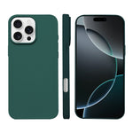 غطاء هاتف من السيليكون السائل مع MagSafe، لأجهزة iPhone 16 Pro Max، iPhone 16 Pro، iPhone 16 Plus، iPhone 16