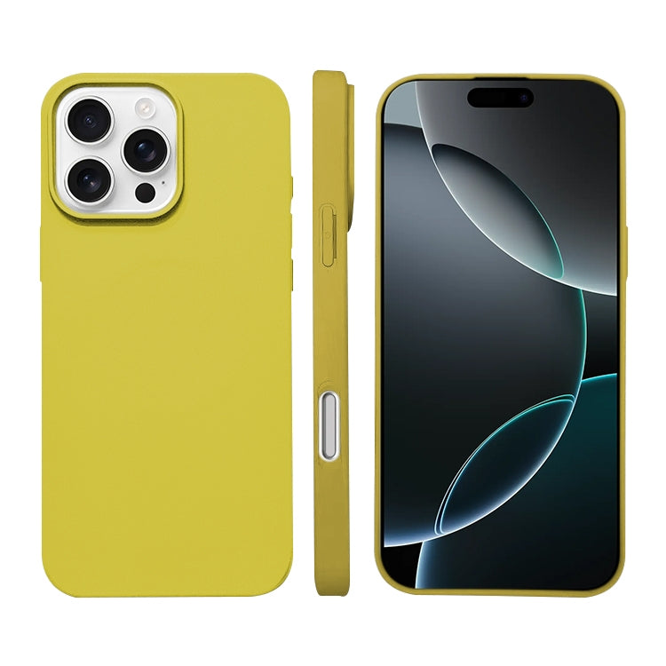 غطاء هاتف من السيليكون السائل مع MagSafe، لأجهزة iPhone 16 Pro Max، iPhone 16 Pro، iPhone 16 Plus، iPhone 16