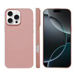 غطاء هاتف من السيليكون السائل مع MagSafe، لأجهزة iPhone 16 Pro Max، iPhone 16 Pro، iPhone 16 Plus، iPhone 16