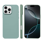 غطاء هاتف من السيليكون السائل مع MagSafe، لأجهزة iPhone 16 Pro Max، iPhone 16 Pro، iPhone 16 Plus، iPhone 16