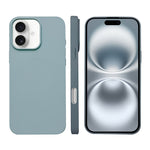 غطاء هاتف من السيليكون السائل مع MagSafe، لأجهزة iPhone 16 Pro Max، iPhone 16 Pro، iPhone 16 Plus، iPhone 16