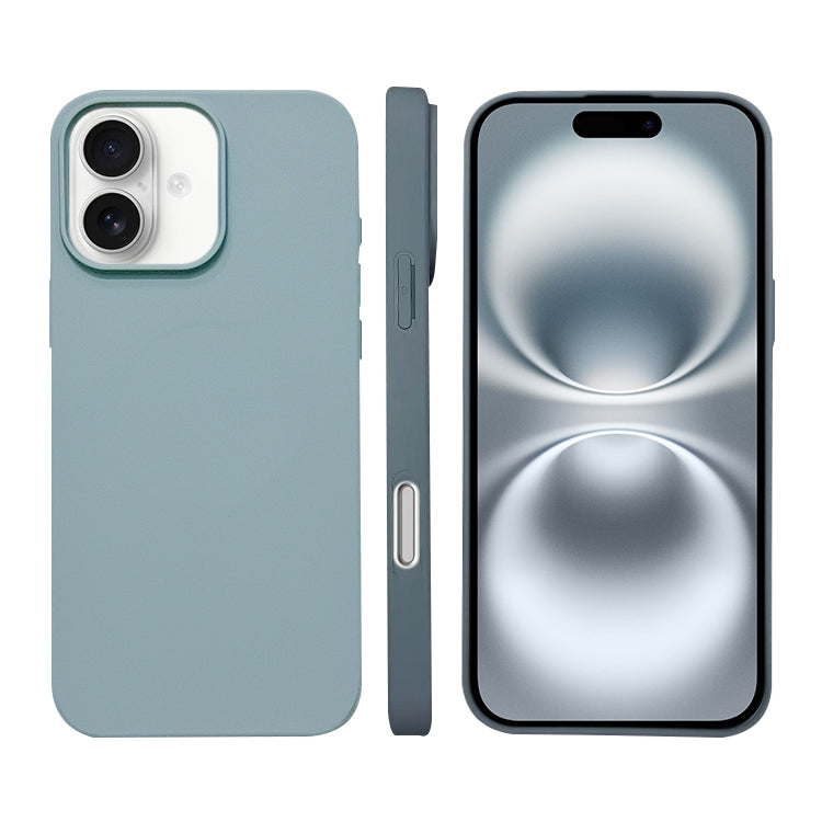 غطاء هاتف من السيليكون السائل مع MagSafe، لأجهزة iPhone 16 Pro Max، iPhone 16 Pro، iPhone 16 Plus، iPhone 16