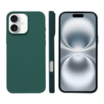 غطاء هاتف من السيليكون السائل مع MagSafe، لأجهزة iPhone 16 Pro Max، iPhone 16 Pro، iPhone 16 Plus، iPhone 16