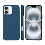 غطاء هاتف من السيليكون السائل مع MagSafe، لأجهزة iPhone 16 Pro Max، iPhone 16 Pro، iPhone 16 Plus، iPhone 16