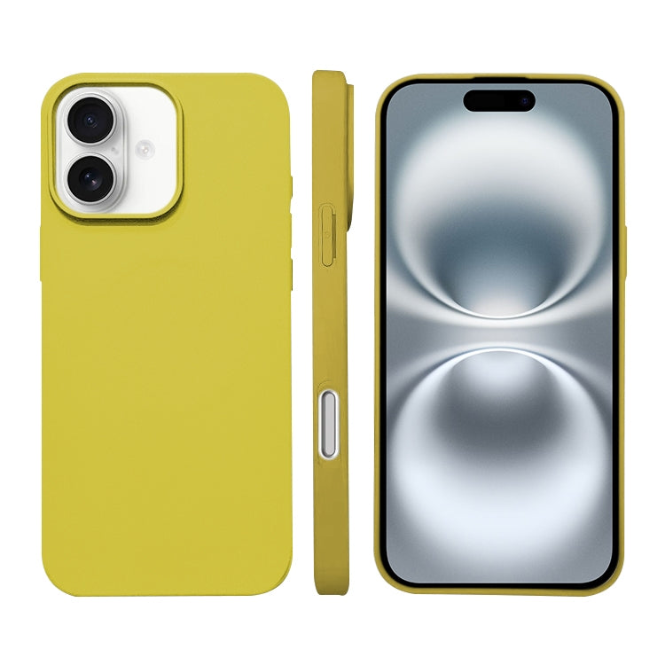 غطاء هاتف من السيليكون السائل مع MagSafe، لأجهزة iPhone 16 Pro Max، iPhone 16 Pro، iPhone 16 Plus، iPhone 16