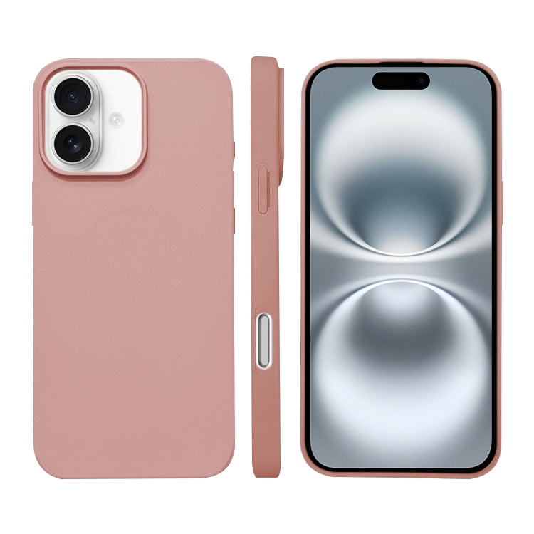 غطاء هاتف من السيليكون السائل مع MagSafe، لأجهزة iPhone 16 Pro Max، iPhone 16 Pro، iPhone 16 Plus، iPhone 16