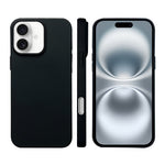 غطاء هاتف من السيليكون السائل مع MagSafe، لأجهزة iPhone 16 Pro Max، iPhone 16 Pro، iPhone 16 Plus، iPhone 16