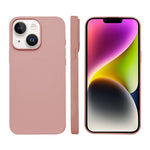 غطاء هاتف من السيليكون السائل مع MagSafe، لأجهزة iPhone 14 Plus، iPhone 14، iPhone 14 Pro، iPhone 14 Pro Max