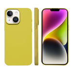 غطاء هاتف من السيليكون السائل مع MagSafe، لأجهزة iPhone 14 Plus، iPhone 14، iPhone 14 Pro، iPhone 14 Pro Max