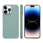 غطاء هاتف من السيليكون السائل مع MagSafe، لأجهزة iPhone 14 Plus، iPhone 14، iPhone 14 Pro، iPhone 14 Pro Max