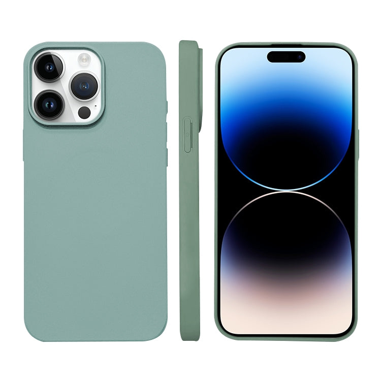غطاء هاتف من السيليكون السائل مع MagSafe، لأجهزة iPhone 14 Plus، iPhone 14، iPhone 14 Pro، iPhone 14 Pro Max