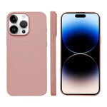 غطاء هاتف من السيليكون السائل مع MagSafe، لأجهزة iPhone 14 Plus، iPhone 14، iPhone 14 Pro، iPhone 14 Pro Max