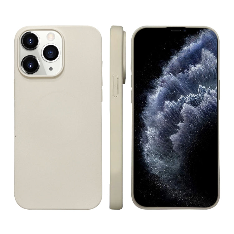 غطاء هاتف من السيليكون السائل مع MagSafe، لأجهزة iPhone 12، iPhone 12 Pro Max، iPhone 12 Pro، iPhone 11 Pro Max