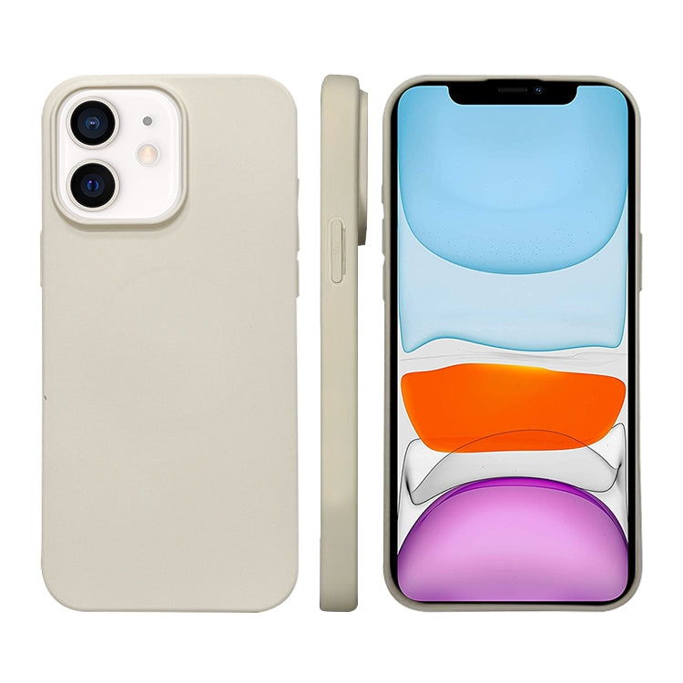 غطاء هاتف من السيليكون السائل مع MagSafe، لأجهزة iPhone 11، iPhone 11 Pro