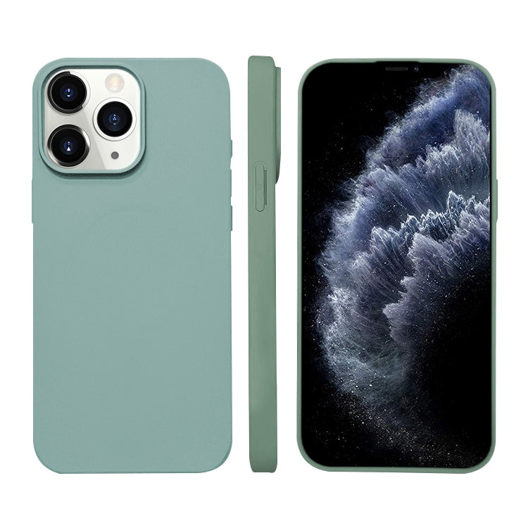 غطاء هاتف من السيليكون السائل مع MagSafe، لأجهزة iPhone 11، iPhone 11 Pro