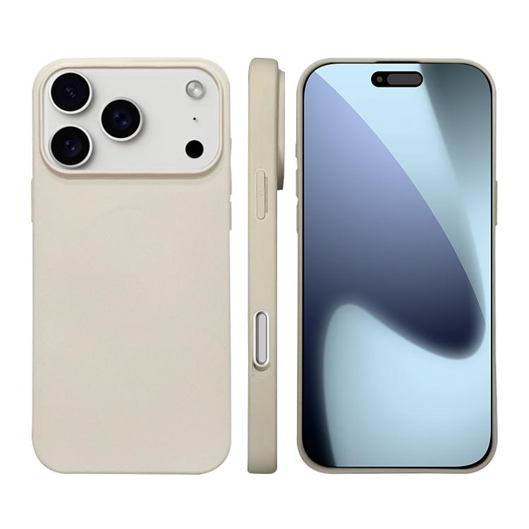غطاء هاتف من السيليكون السائل مع MagSafe، لأجهزة iPhone 17 Pro Max، iPhone 17 Pro، iPhone 17، iPhone Air
