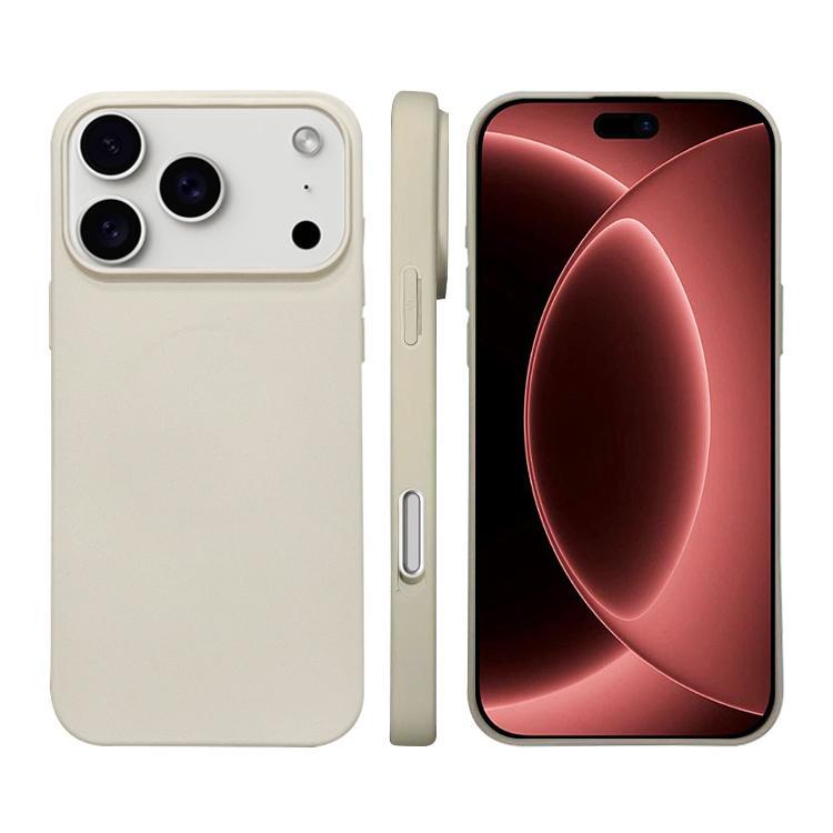 غطاء هاتف من السيليكون السائل مع MagSafe، لأجهزة iPhone 17 Pro Max، iPhone 17 Pro، iPhone 17، iPhone Air