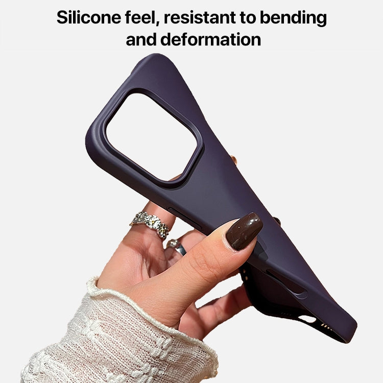 غطاء هاتف من السيليكون السائل مع MagSafe، لأجهزة iPhone 17 Pro Max، iPhone 17 Pro، iPhone 17، iPhone Air