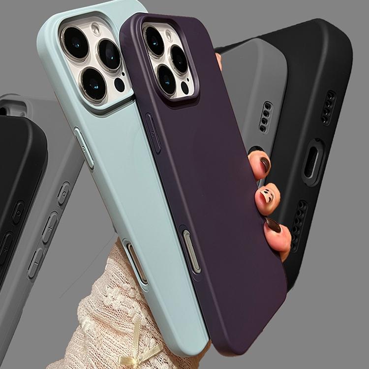 غطاء هاتف من السيليكون السائل مع MagSafe، لأجهزة iPhone 12، iPhone 12 Pro Max، iPhone 12 Pro، iPhone 11 Pro Max