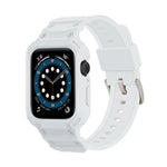غطاء درع TPU مدمج مع سوار ساعة، لسلسلة Apple Watch 10 / 11 مقاس 46مم، لسلسلة Apple Watch 10 / 11 مقاس 42مم