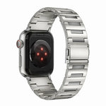 سوار ساعة من سبيكة التيتانيوم، لساعات Apple Watch مقاسات 46مم / 49مم / 45مم / 44مم، لساعات Apple Watch مقاسات 42مم / 41مم / 40مم / 38مم