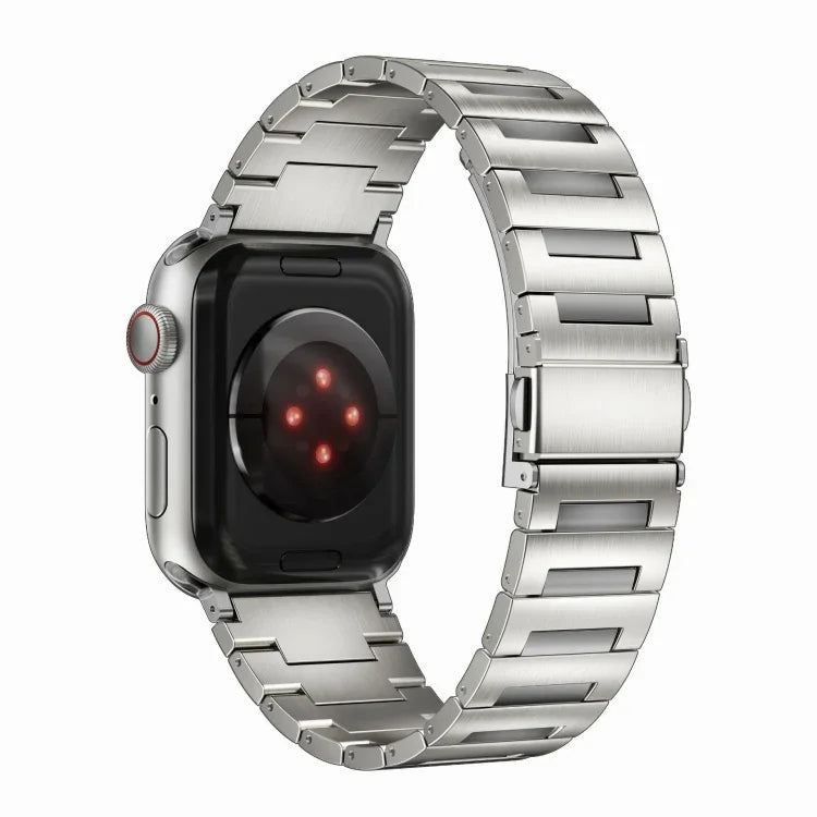سوار ساعة من سبيكة التيتانيوم، لساعات Apple Watch مقاسات 46مم / 49مم / 45مم / 44مم، لساعات Apple Watch مقاسات 42مم / 41مم / 40مم / 38مم