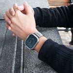 سوار ساعة من سبيكة التيتانيوم، لساعات Apple Watch مقاسات 46مم / 49مم / 45مم / 44مم، لساعات Apple Watch مقاسات 42مم / 41مم / 40مم / 38مم