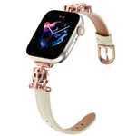 سوار ساعة من الجلد الطبيعي برأس نمر، لساعات Apple Watch مقاسات 46مم / 49مم / 45مم / 44مم، لساعات Apple Watch مقاسات 42مم / 41مم / 40مم / 38مم