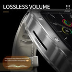 غطاء معدني درع RedPepper مدمج مع سوار سيليكون، لساعات Apple Watch مقاسات 44مم / 45مم