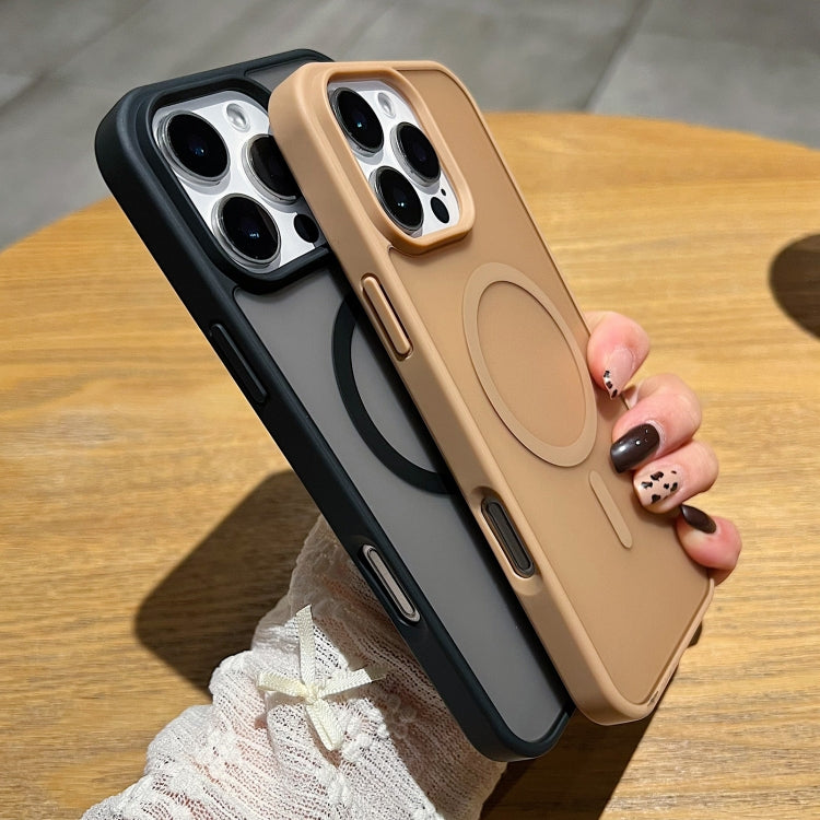 غطاء هاتف MagSafe بملمس جلدي مثلج، لأجهزة iPhone 13، iPhone 12، iPhone 12 Pro Max، iPhone 12 Pro، iPhone 11 Pro Max، iPhone 11، iPhone 11 Pro