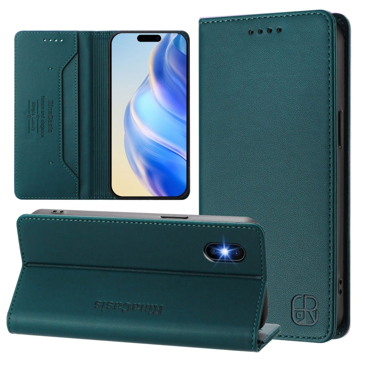 RC01 Dual-Folded Magnetic Suction RFID Leather Phone Case, For iPhone 11 Pro Max, For iPhone 11, For iPhone 11 Pro, For iPhone X / XS, For iPhone XR, For iPhone XS Max