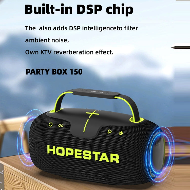 مكبر صوت بلوتوث محمول خارجي HOPESTAR Party Box 150 بقوة 40 واط مقاوم للماء بمعيار IPX5